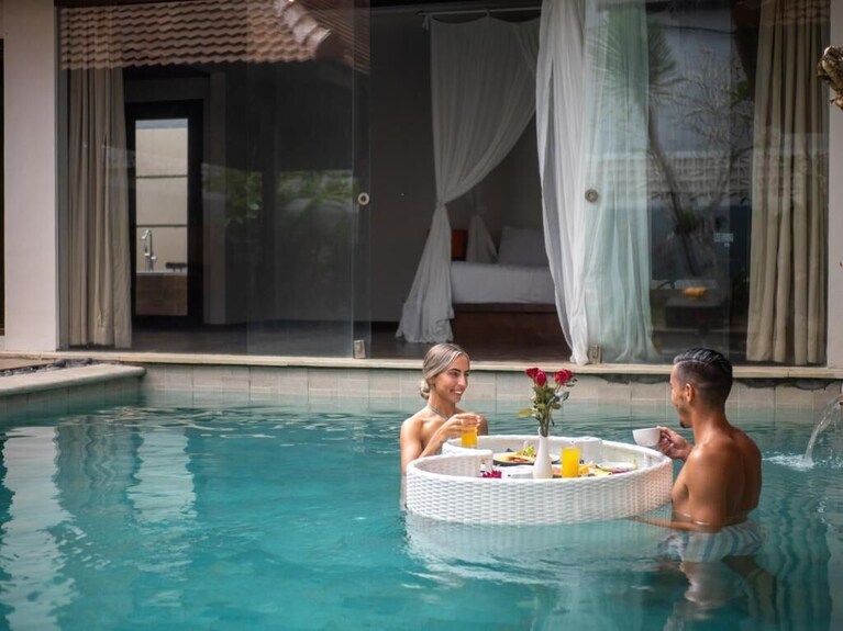 rainy-season Bali villa